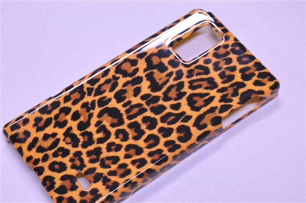 ヒョウ柄スマートフォンケース